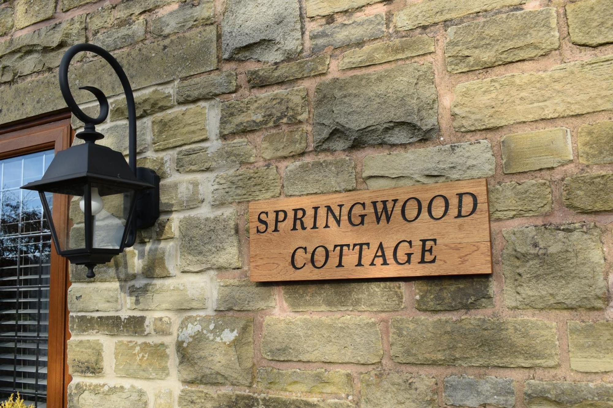 Springwood Cottage Holmesfield Esterno foto